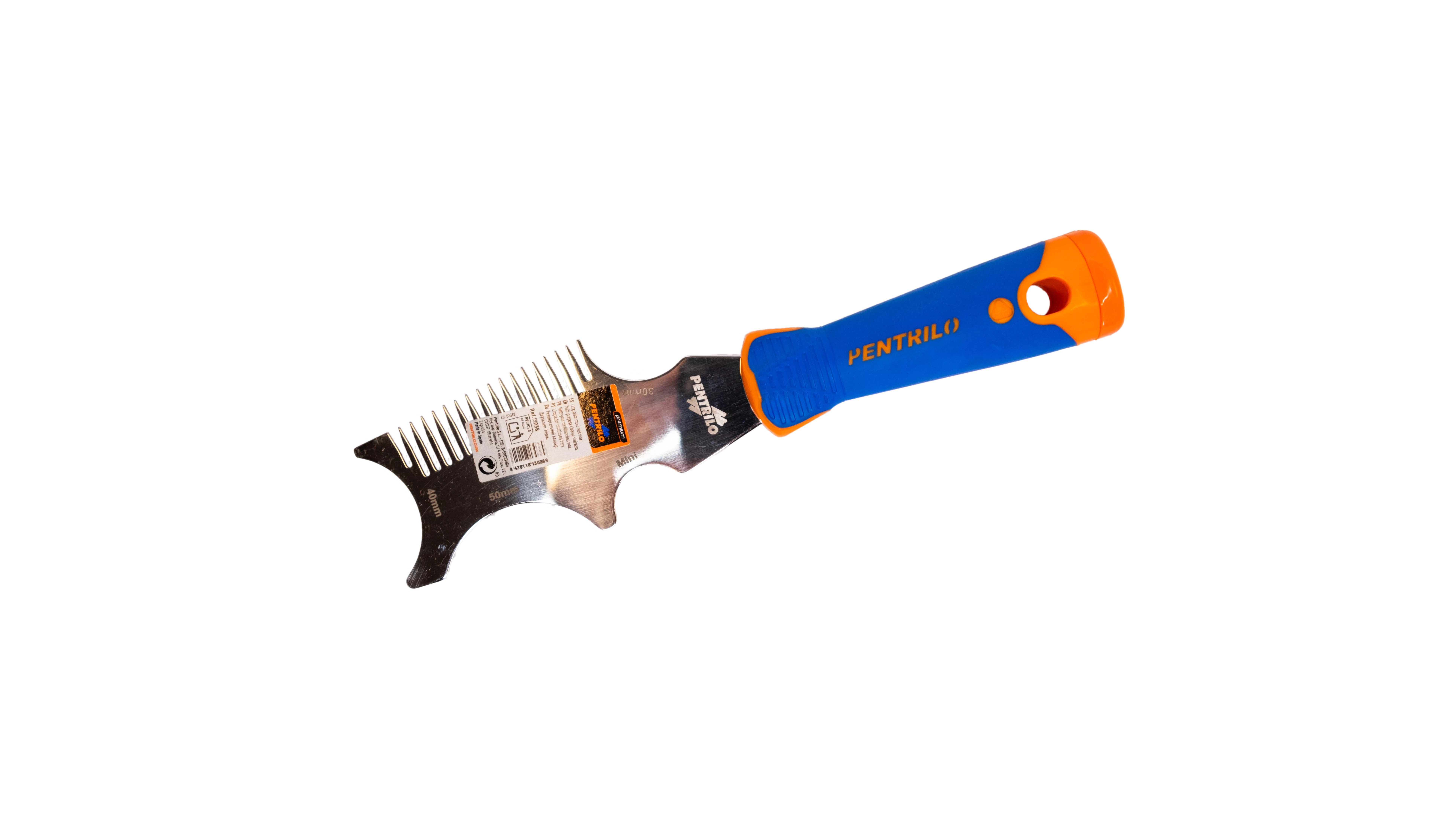 Decorazza - Клинер-расческа PENTRILO Для всех типов валиков, сталь Inox для малярных работ - 2