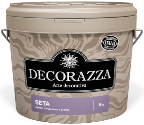 Decorazza - Гладкий шелк  с переходом цвета
