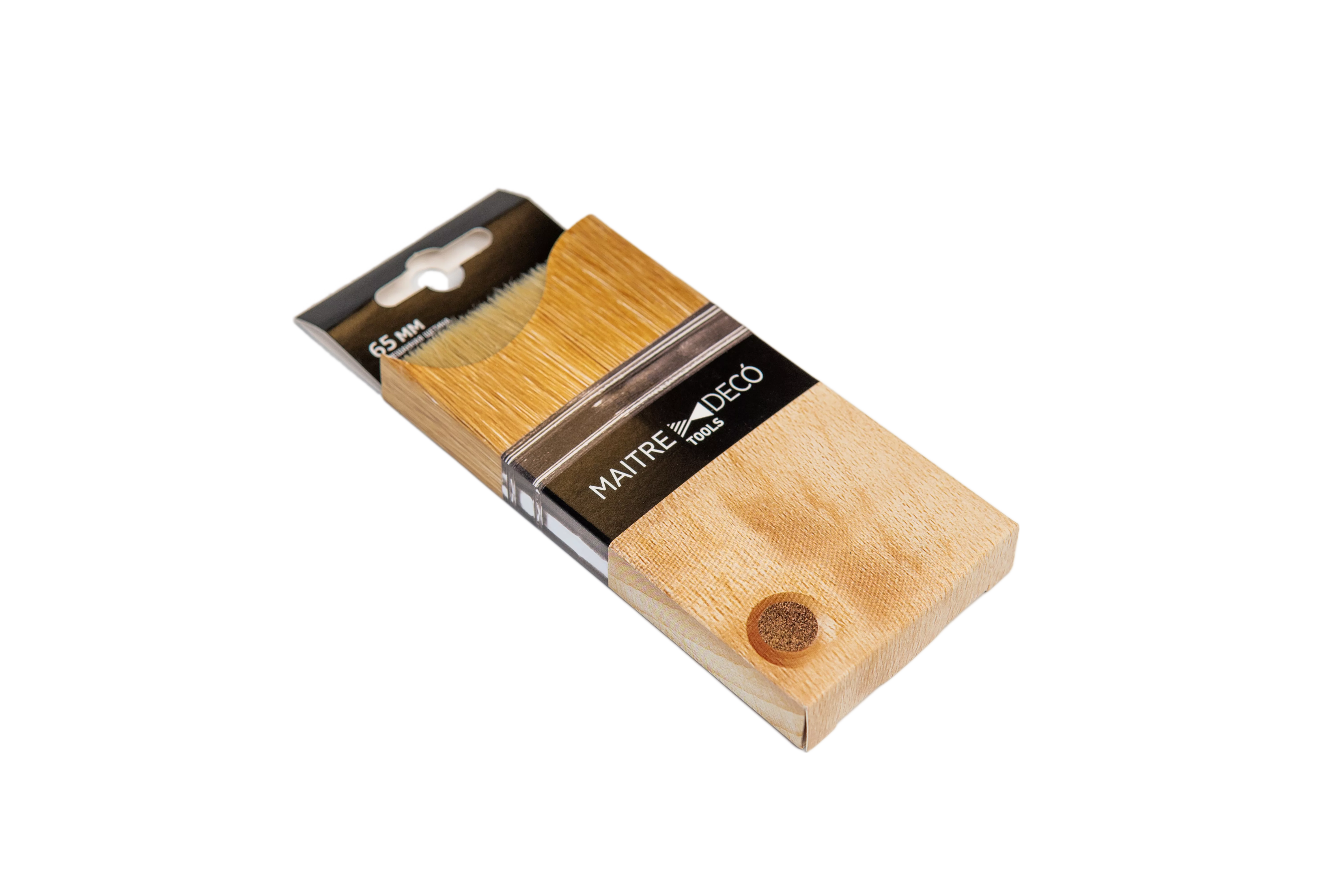 Decorazza - Кисть испанская MAITRE DECO TOOLS®, смешанная щетина для нанесения декоративных материалов - 1